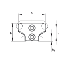 INA 刮屑片 ANS.LFS52, 实心导轨