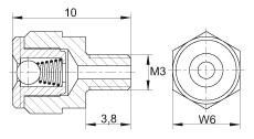 INA 滑块 KWVE30-B-KT-L, 用于四排直线循环球轴承及导轨组件的带方形垫片的长系列滑块