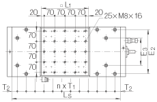 INA 高精度直线工作台 LTPG25-325-3205, 铸铁