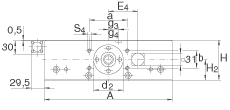 INA 高精度直线工作台 LTPG25-325-3205, 铸铁